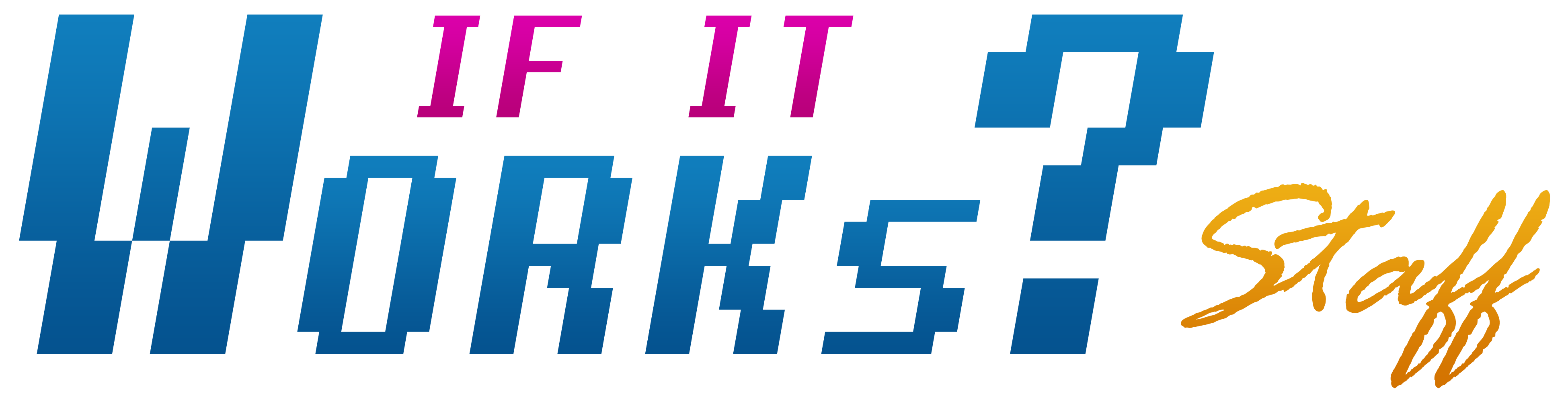 If It Works ? staff